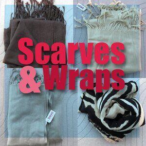 SCARVES & WRAPS SECTION NOT FOR SALE